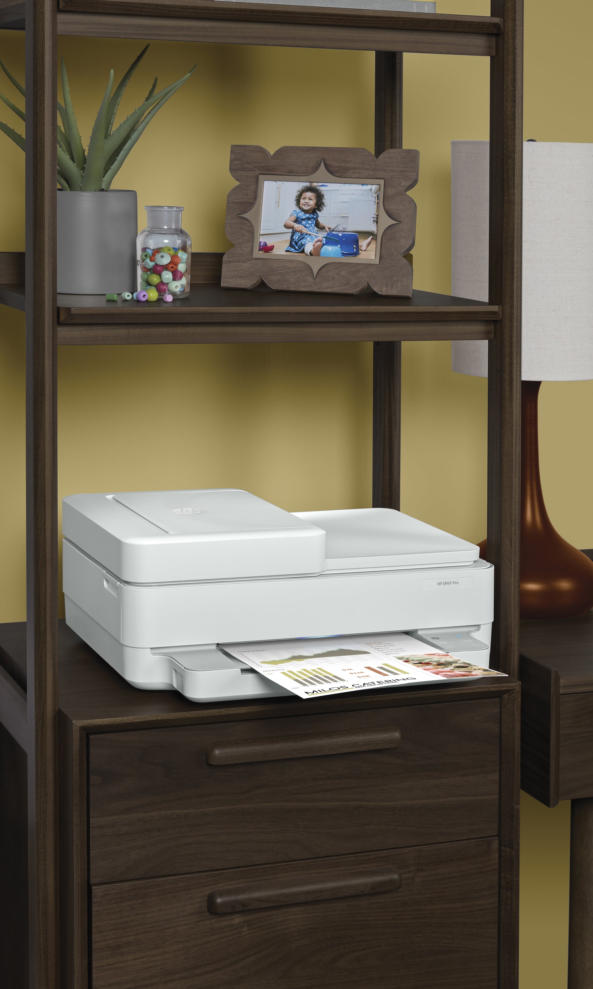 HP ENVY Pro 6432 – Farbtintenstrahl-Multifunktionsdrucker, A4, 4-in-1, Duplex, ADF, WLAN, AirPrint, Mopria