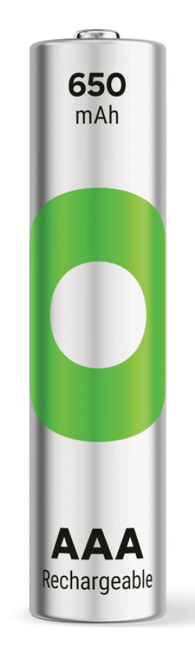 GP Batteries AAA Akkus, NiMH, 650 mAh, 1,2 V