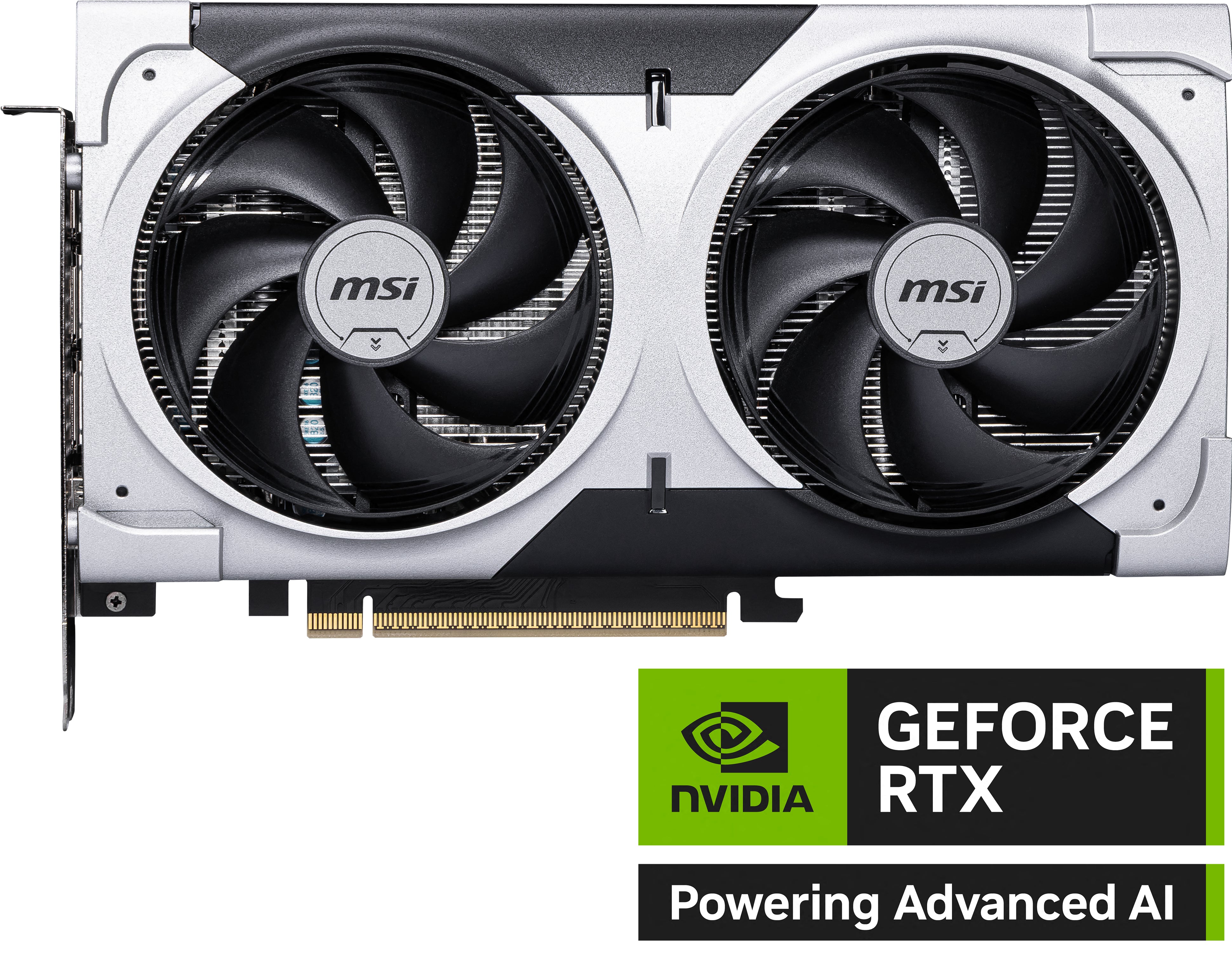 MSI GeForce RTX 5060 Ti VENTUS 2X OC PLUS – 8 GB GDDR7, PCIe x16 5.0, 3×DP, 1×HDMI, 180 W, 1×16‑pin
