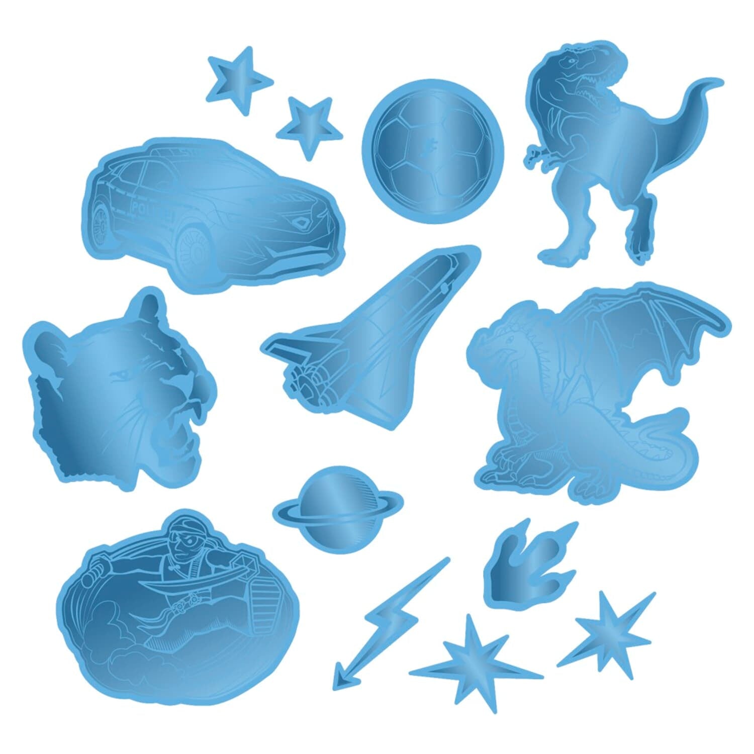 Step by Step Sticker – Textil/Kunststoff