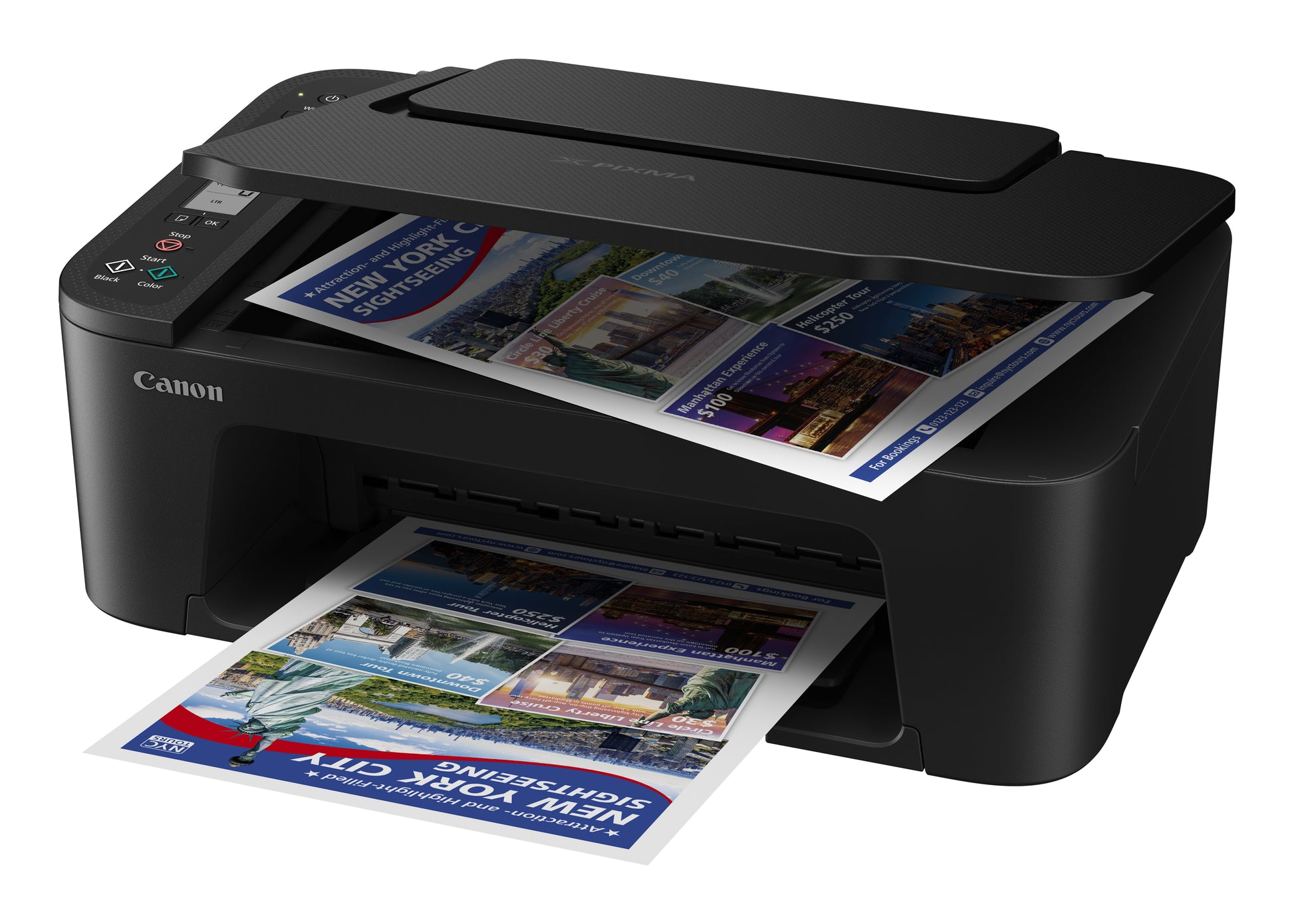 Canon PIXMA TS3750i – Farbtintenstrahl-Multifunktionsdrucker, A4, 3-in-1, Duplex, WLAN, AirPrint, Mopria