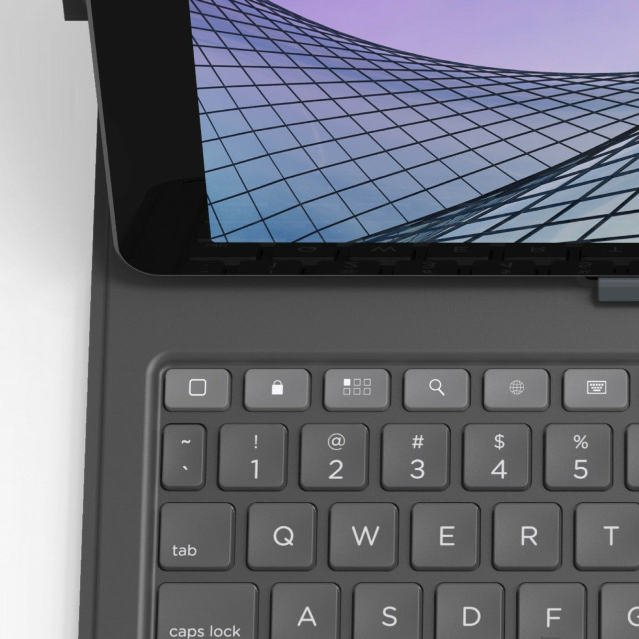 ZAGG Messenger Folio 2 – Tastatur, Dunkelgrau – für iPad 10,9" (10. Generation)