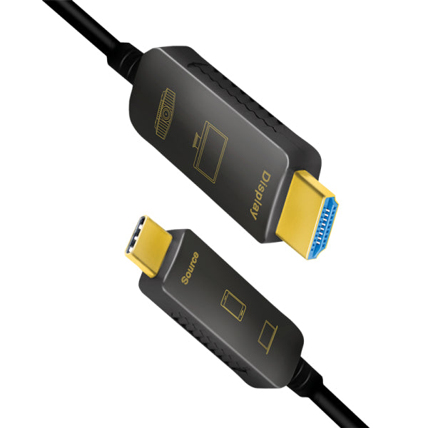LogiLink USB-C auf HDMI Kabel HDMI 2.0 4K 60 Hz – 10 m – AOC, ARC