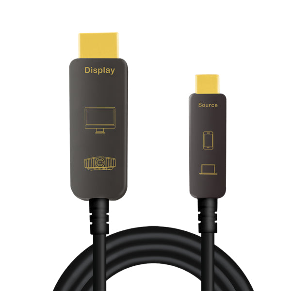 LogiLink USB-C auf HDMI Kabel HDMI 2.0 4K 60 Hz – 10 m – AOC, ARC