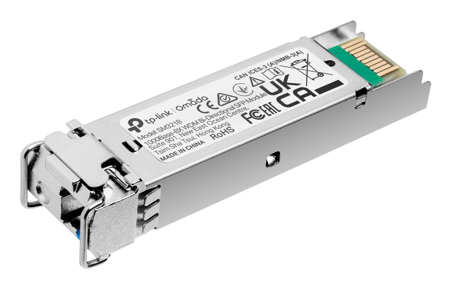 TP-Link TL-SM321B SFP-Transceiver – 1,25 Gbit/s, Singlemode, 1310/1550 nm, 20 km – für TP-Link Geräte