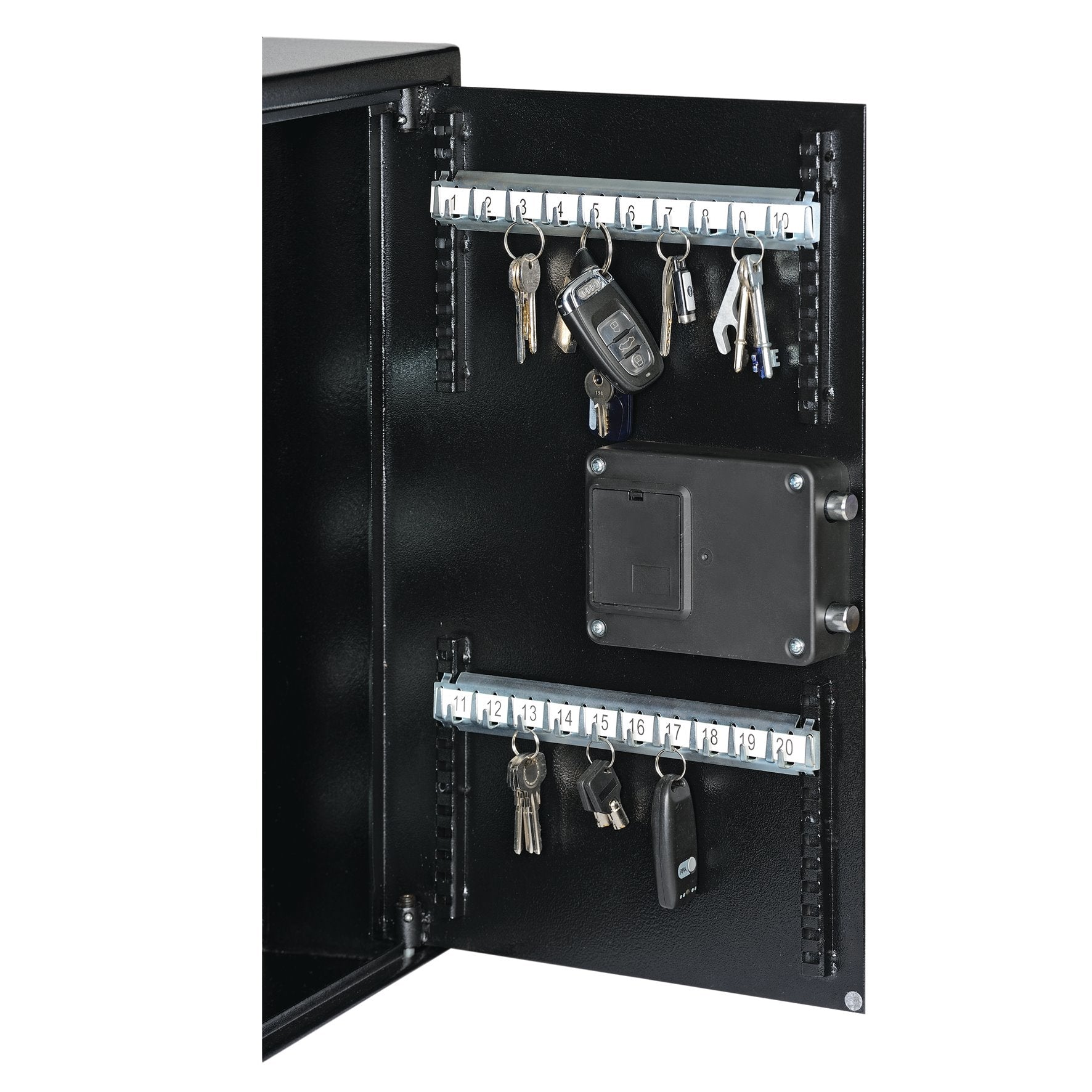 Yale Wandtresor YKB/550 – Elektronikschloss – 14,7 l – Wandmontage – Schwarz