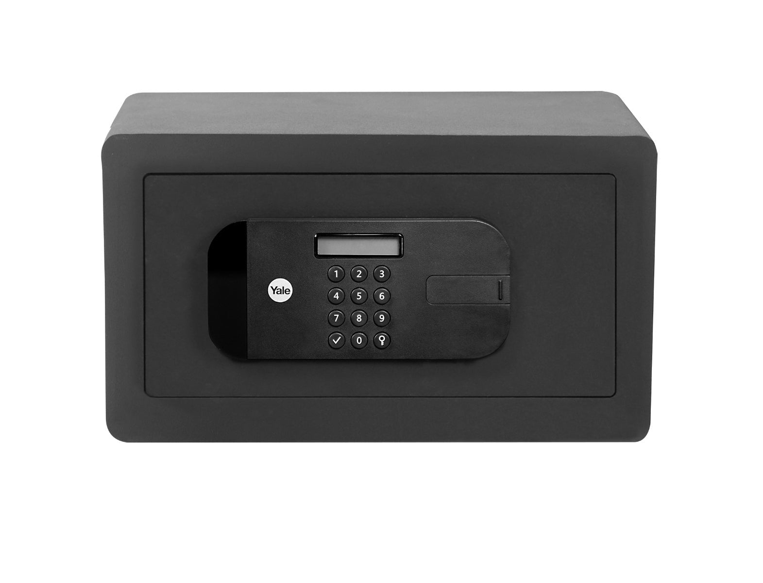 Yale Tresor – mit Zahlenschloss, Stahl, schwarz, 350 × 200 × 200 mm