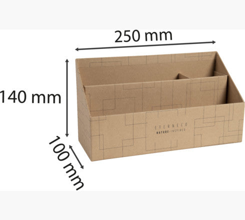 Exacompta Stiftschlaufe – Karton, Braun, 250 × 140 mm