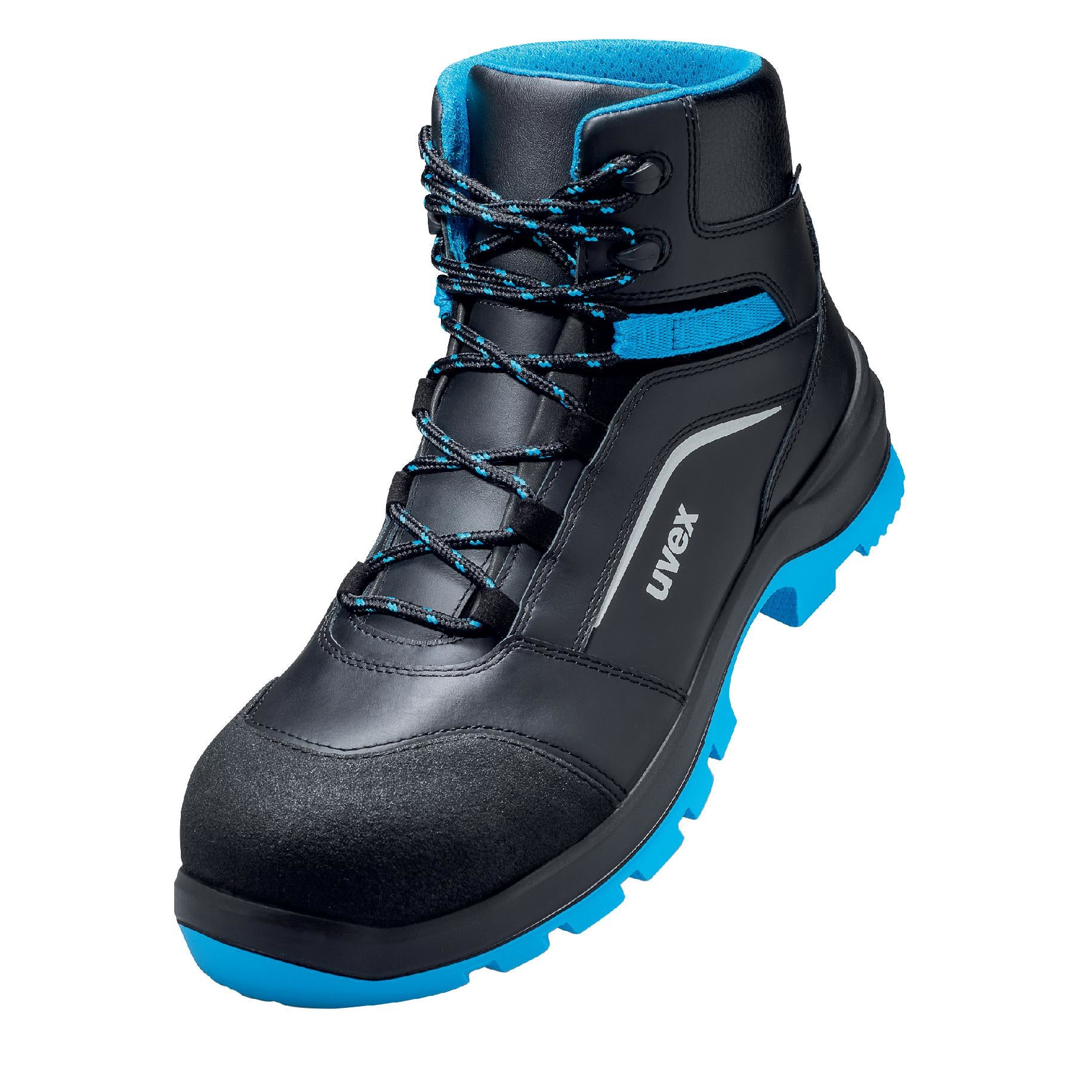 Uvex 2 xenova Sicherheitsstiefel S3 – Schwarz/Blau – Grösse 51