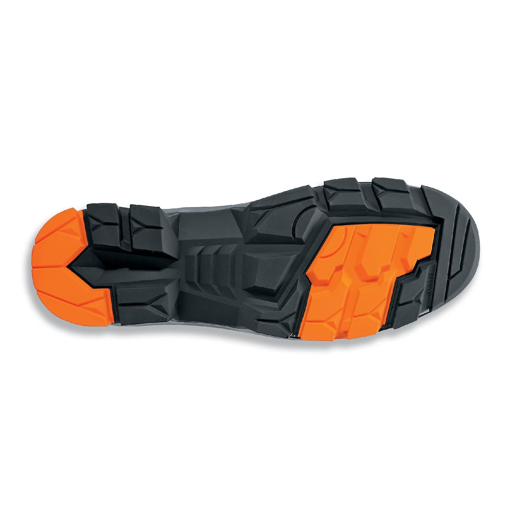 Uvex 2 Schnürstiefel S3 SRC – 2 Schnürstiefel, Sicherheitsschuhe, Schwarz/Orange
