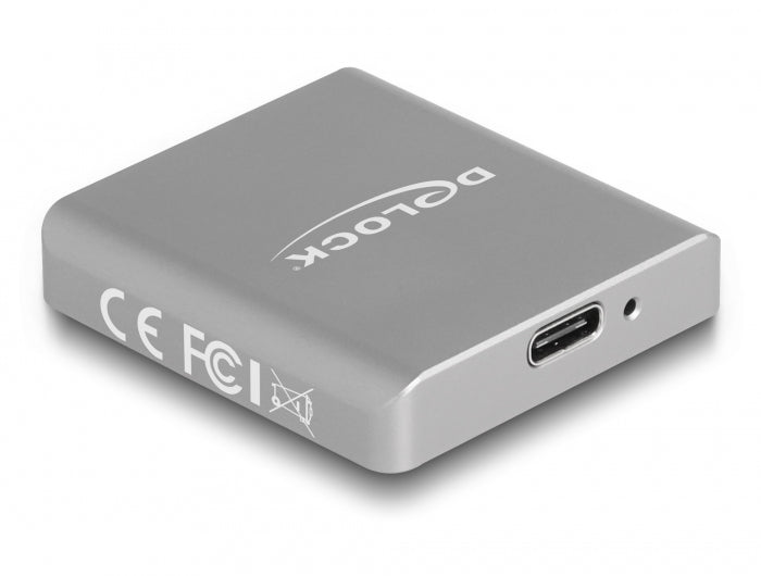 DeLOCK Kartenleser – SD Express (SD 7.1) – USB Typ-C, Grau