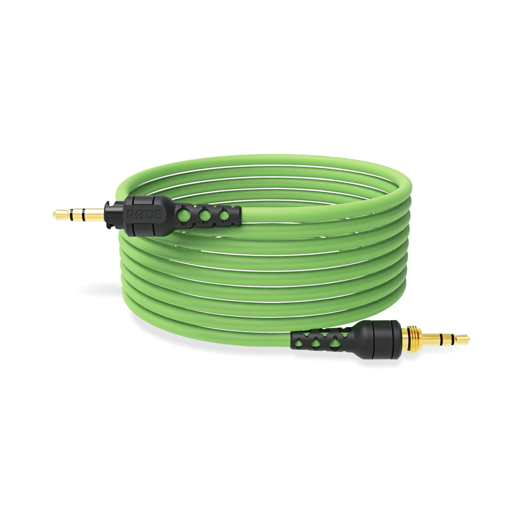 RØDE NTH-Cable24 – Adapterkabel – 3,5 mm auf 3,5 mm – 2,4 m – grün