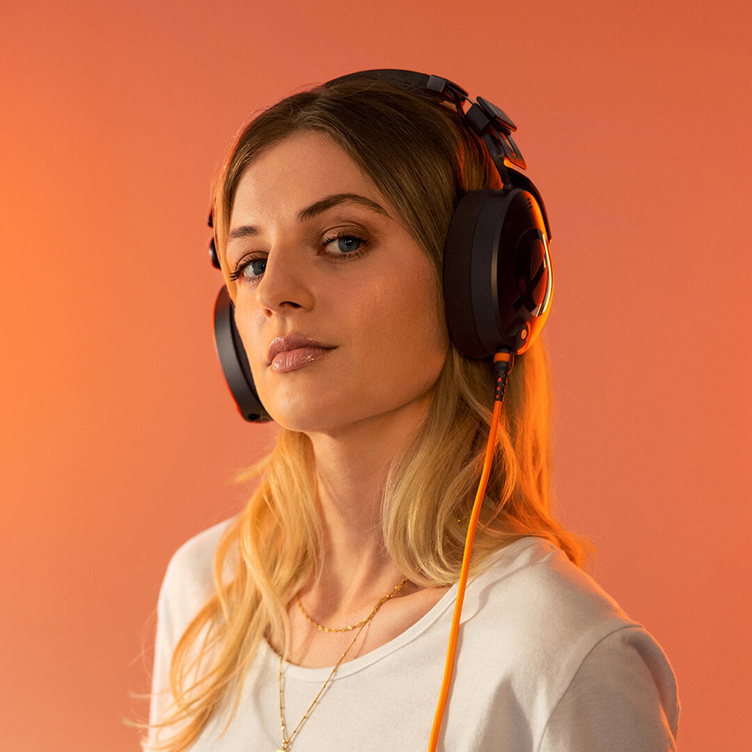 RØDE NTH-Cable24 – Anschlusskabel – für NTH-100 – 3,5 mm TRS auf 3,5 mm TRS – 2,4 m – orange