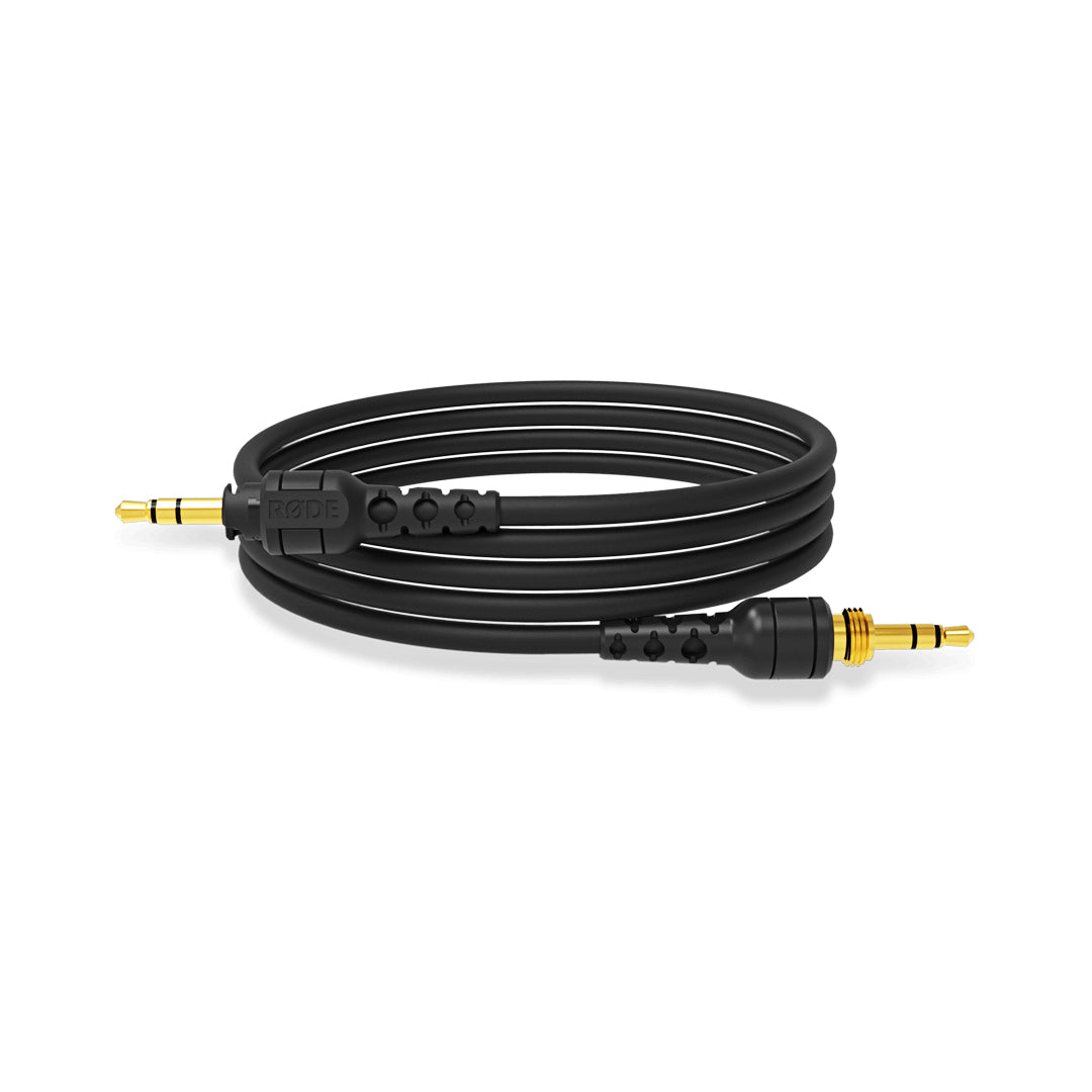 RØDE NTH-Cable12 – Adapterkabel – für NTH-100 – 3,5 mm TRS auf 3,5 mm TRS – 1,2 m – schwarz