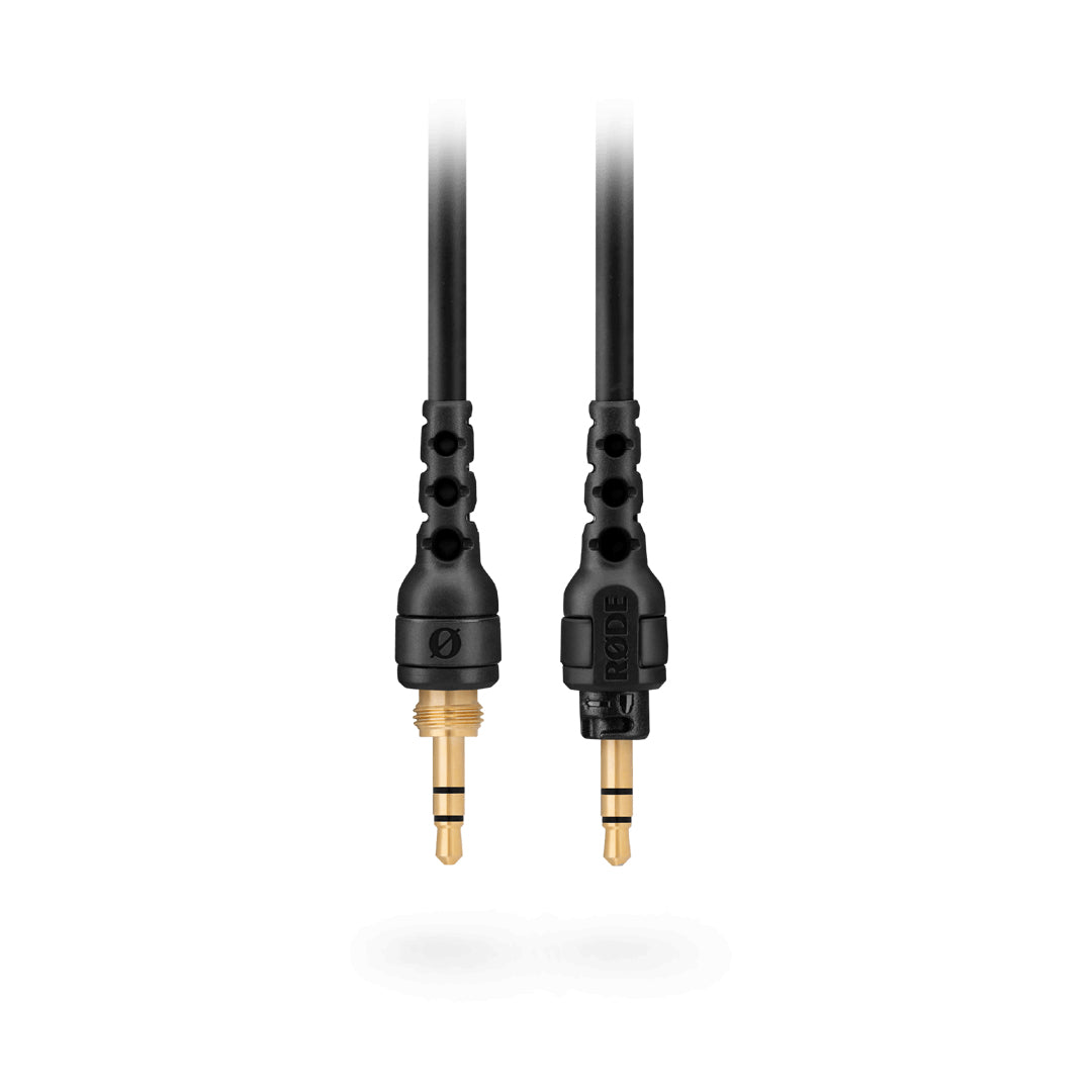 RØDE NTH-Cable24 – Adapterkabel für NTH-100 – 3,5 mm Klinke auf 3,5 mm Klinke – 2,4 m – Schwarz