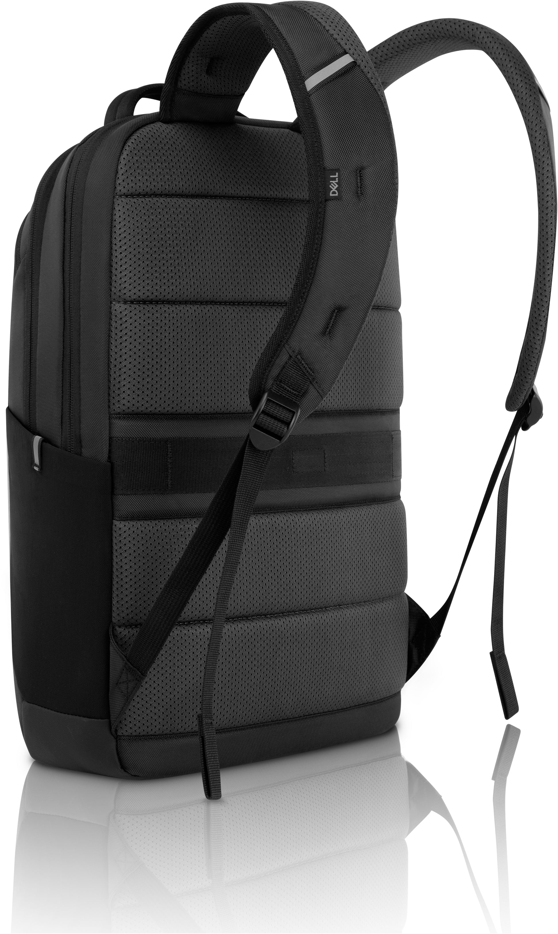 DELL Pro Plus EcoLoop Notebook-Rucksack für Dell-Notebooks bis 15,6" – Wasserfest, Tablet-Fach – Schwarz