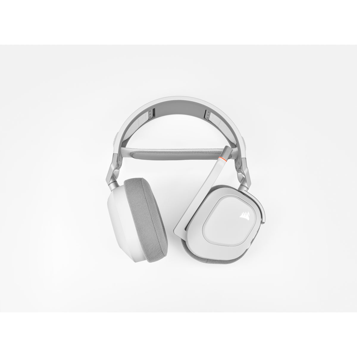 Corsair HS80 RGB – Gaming-Headset Over-Ear – USB-A, Dolby Atmos – Weiss – für PS5 – bis 20 h