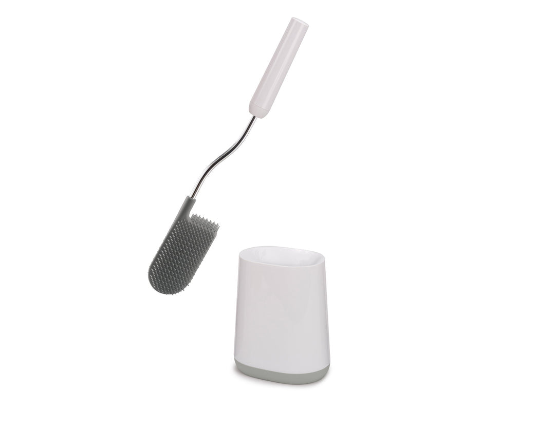 Joseph Joseph WC-Bürstenset – Kunststoff, hellgrau, H 42,2 cm