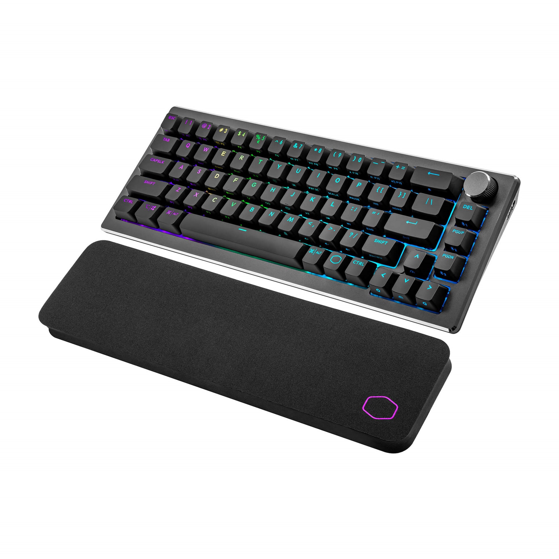 Cooler Master CK721 – Tastatur 65% – mechanisch, RGB – Bluetooth & 2,4 GHz (USB-A Empfänger) – QWERTZ (CH)