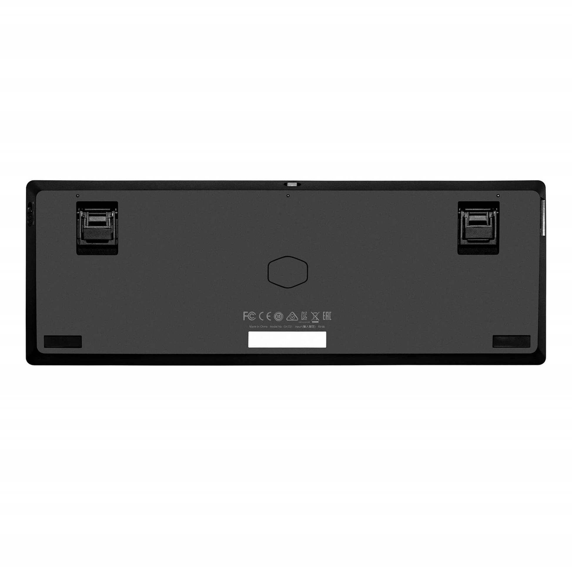Cooler Master CK721 – Tastatur 65% – mechanisch, RGB – Bluetooth & 2,4 GHz (USB-A Empfänger) – QWERTZ (CH)