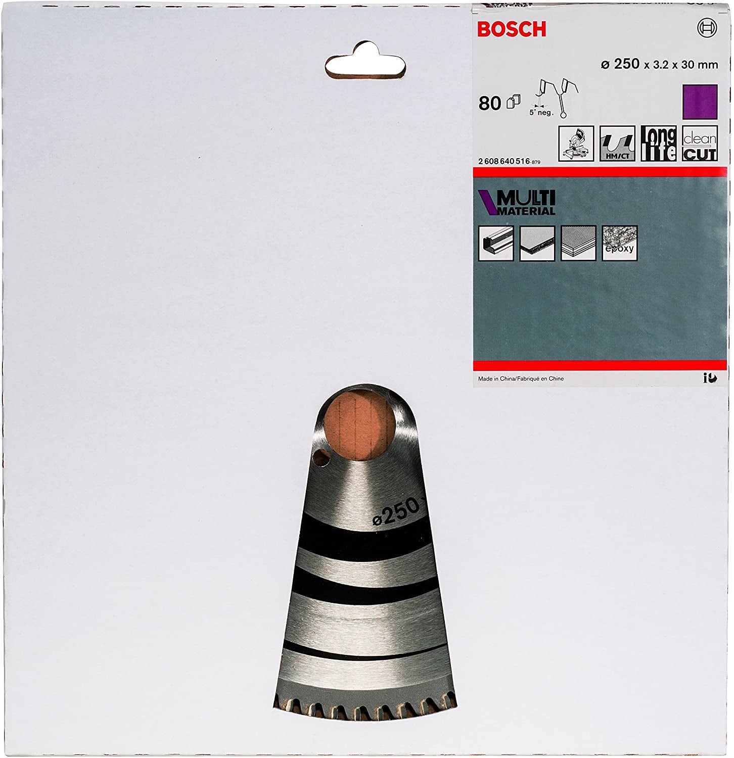 Bosch Professional – Kreissägeblatt, Multi Material, 2608640516, 250 mm