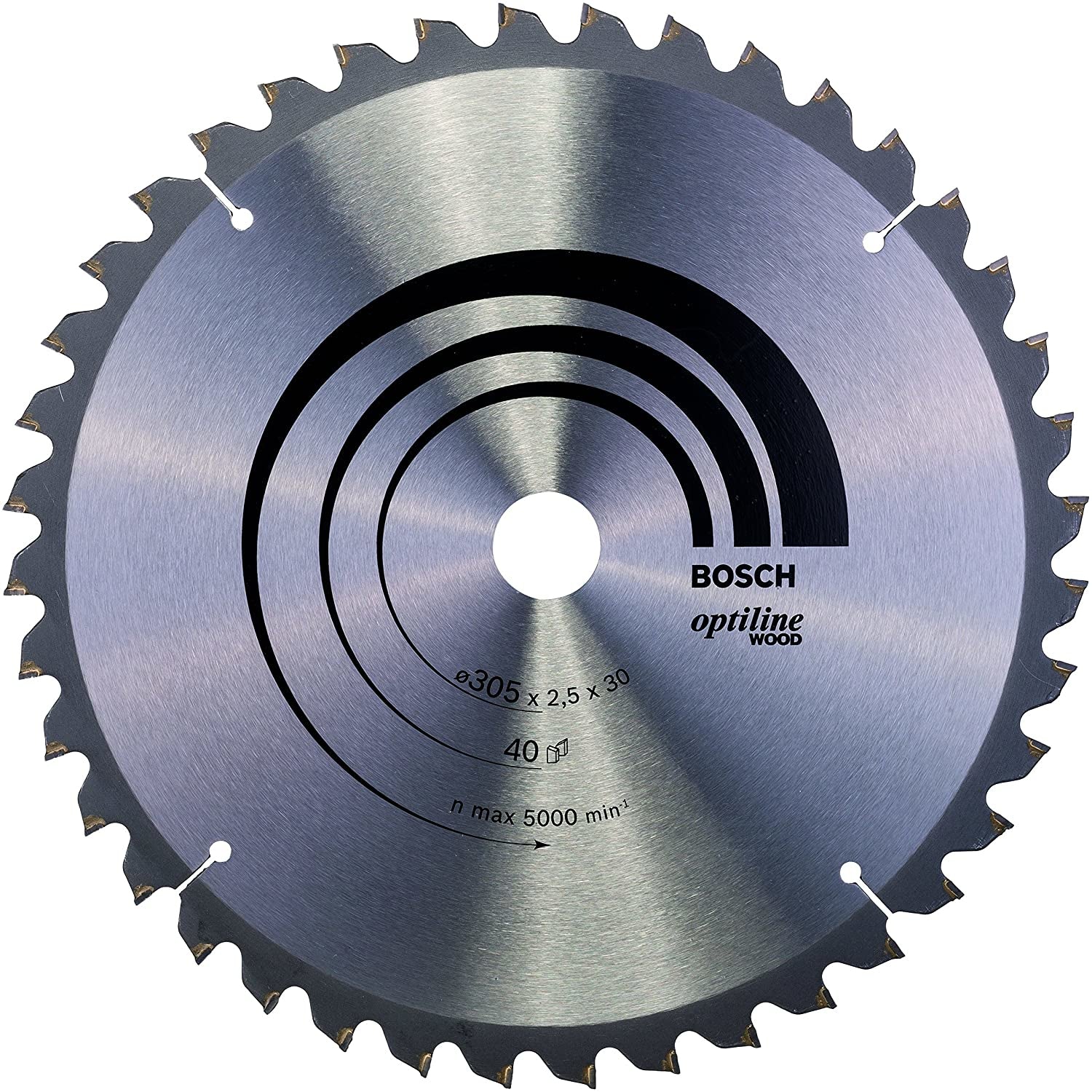 Bosch Professional – Kreissägeblatt, Optiline Wood, 2608640440, 305 mm