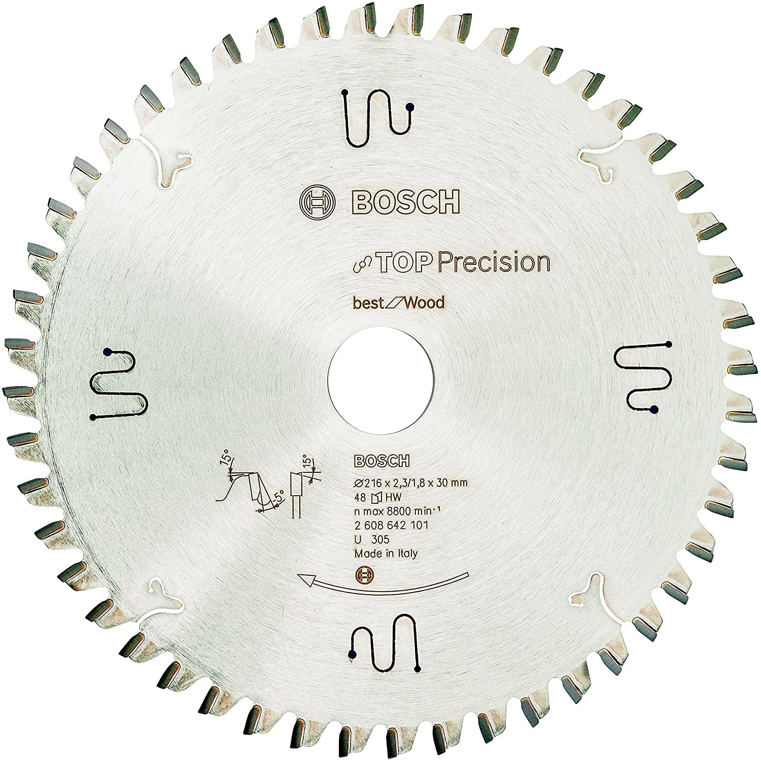 Bosch Professional – Kreissägeblatt, 2608642101, 216 mm