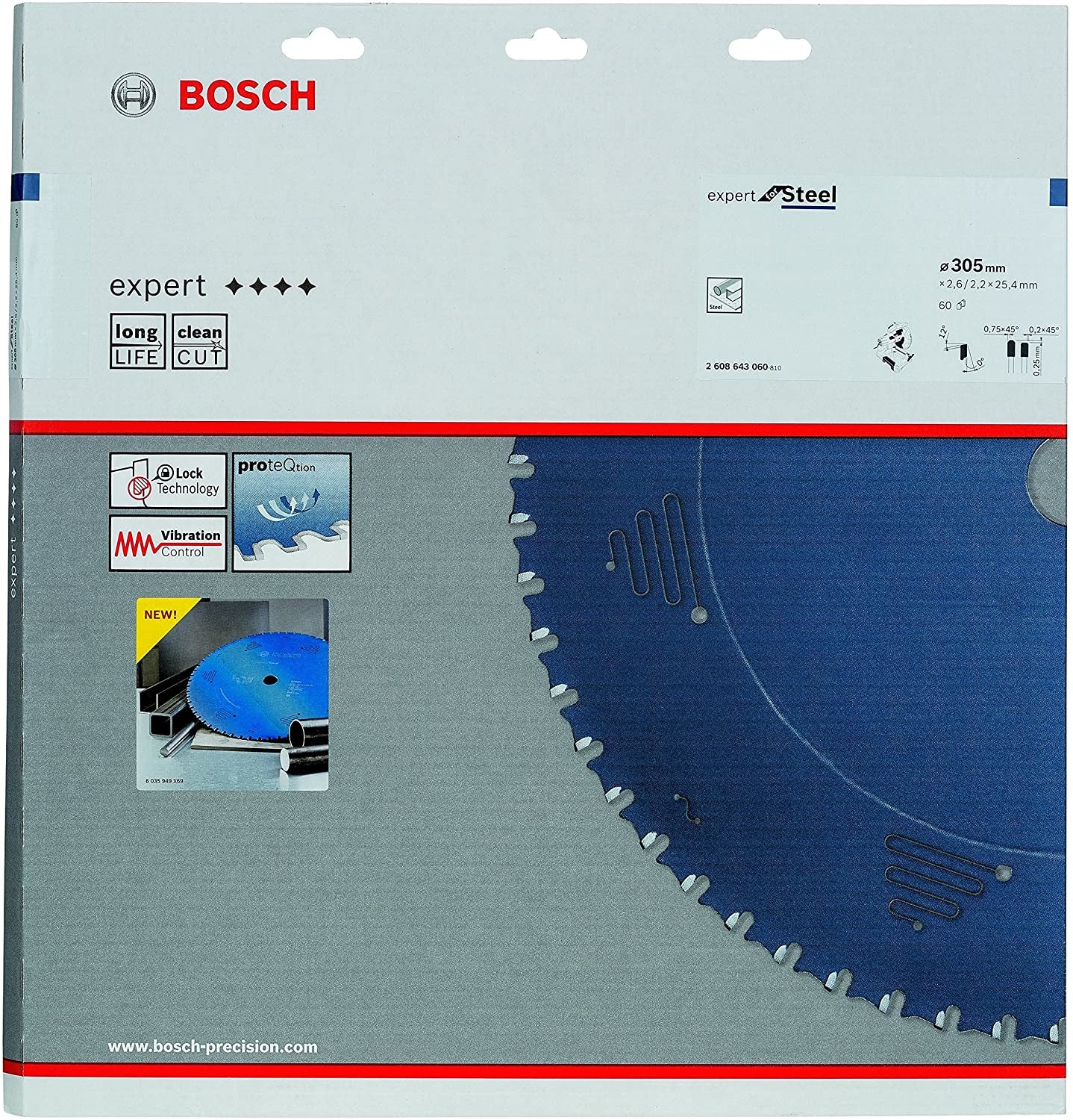 Bosch Professional – Kreissägeblatt, 2608643060, 305 mm