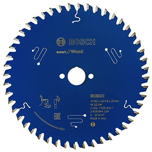 Bosch Professional – Kreissägeblatt, 48 Zähne, 2608644024, 165 mm