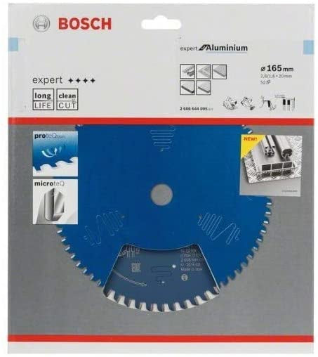 Bosch Kreissägeblatt, 52 Zähne, Expert, 165 mm × 20 mm × 2,6 mm