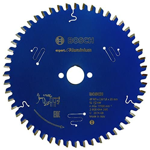 Bosch Kreissägeblatt, 52 Zähne, Expert, 165 mm × 20 mm × 2,6 mm