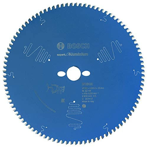 Bosch Professionelles Expert Aluminium Kreissägeblatt 305 × 30 × 2,8 mm, 96 Zähne – für Aluminium