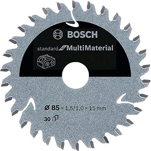 Bosch Professionelles Kreissägeblatt 85 mm Hartmetall, 30 Zähne – für Holz