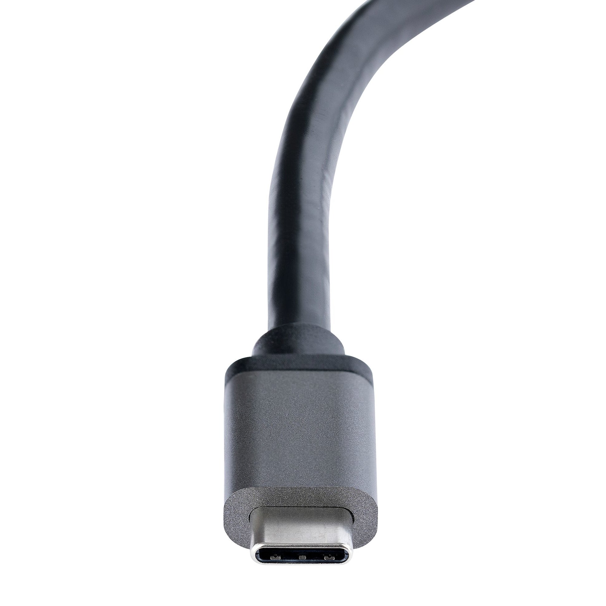 StarTech.com USB-C auf Dual HDMI Adapter 4K 60 Hz – 0,3 m – HDR – Schwarz/Grau – für Windows (nur)