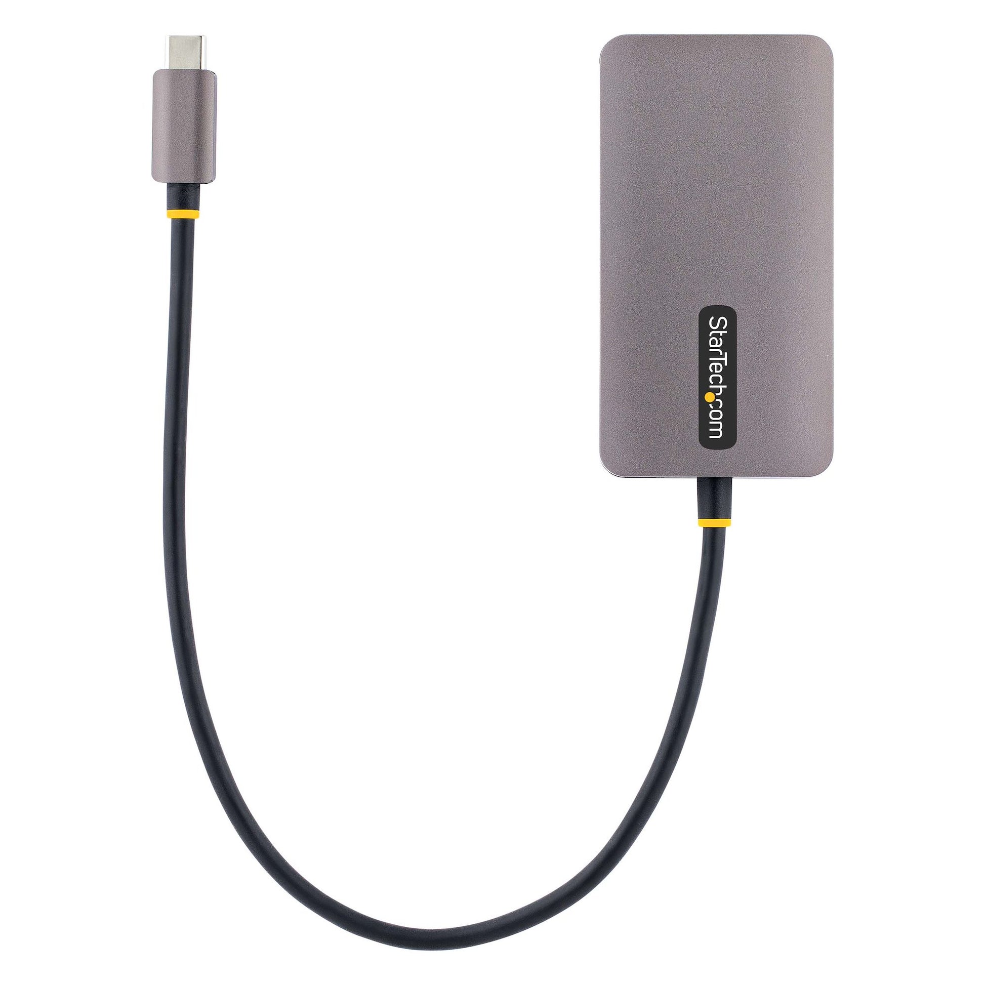 StarTech.com Video Adapter USB-C zu HDMI/DVI-I/VGA – 4K (3840 × 2160) @ 60 Hz, HDMI 2.0b, 0,3 m