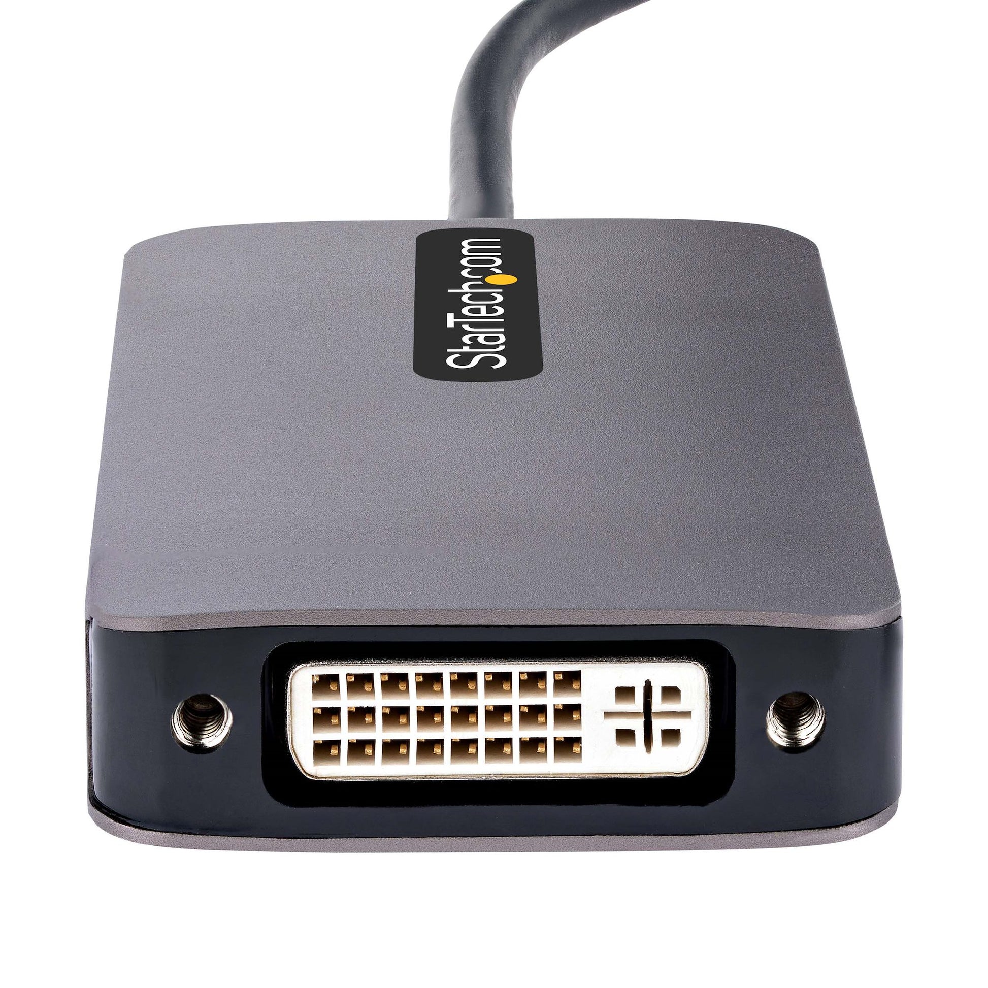 StarTech.com Video Adapter USB-C zu HDMI/DVI-I/VGA – 4K (3840 × 2160) @ 60 Hz, HDMI 2.0b, 0,3 m
