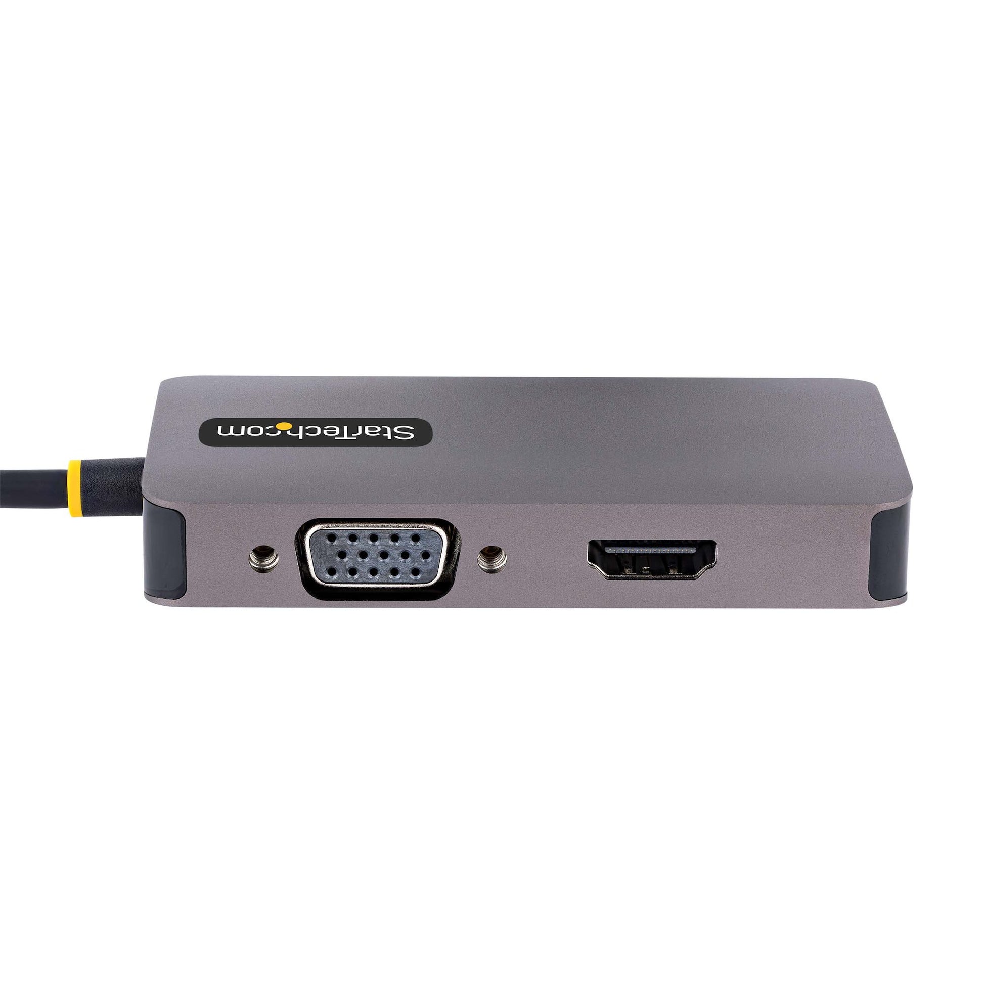 StarTech.com Video Adapter USB-C zu HDMI/DVI-I/VGA – 4K (3840 × 2160) @ 60 Hz, HDMI 2.0b, 0,3 m