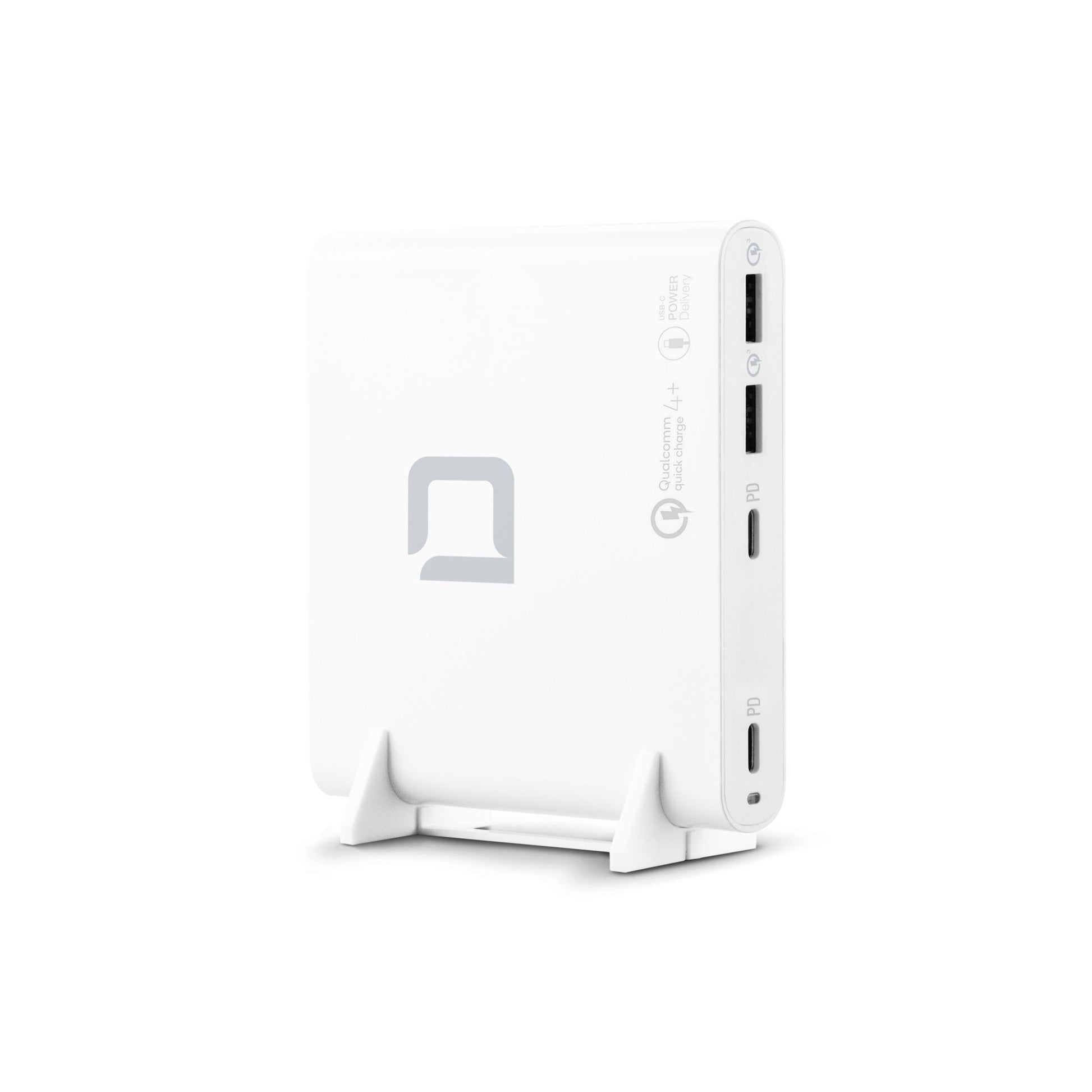 DICOTA D31893 Netzteil (EU, UK) – 120 W, 2× USB-C + 2× USB-A, PD, QC – für Laptops, Smartphones, Tablets