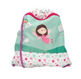 Funki Sportbeutel – 12 l, Motiv Fairytale, wasserabweisend, 36 × 42 cm