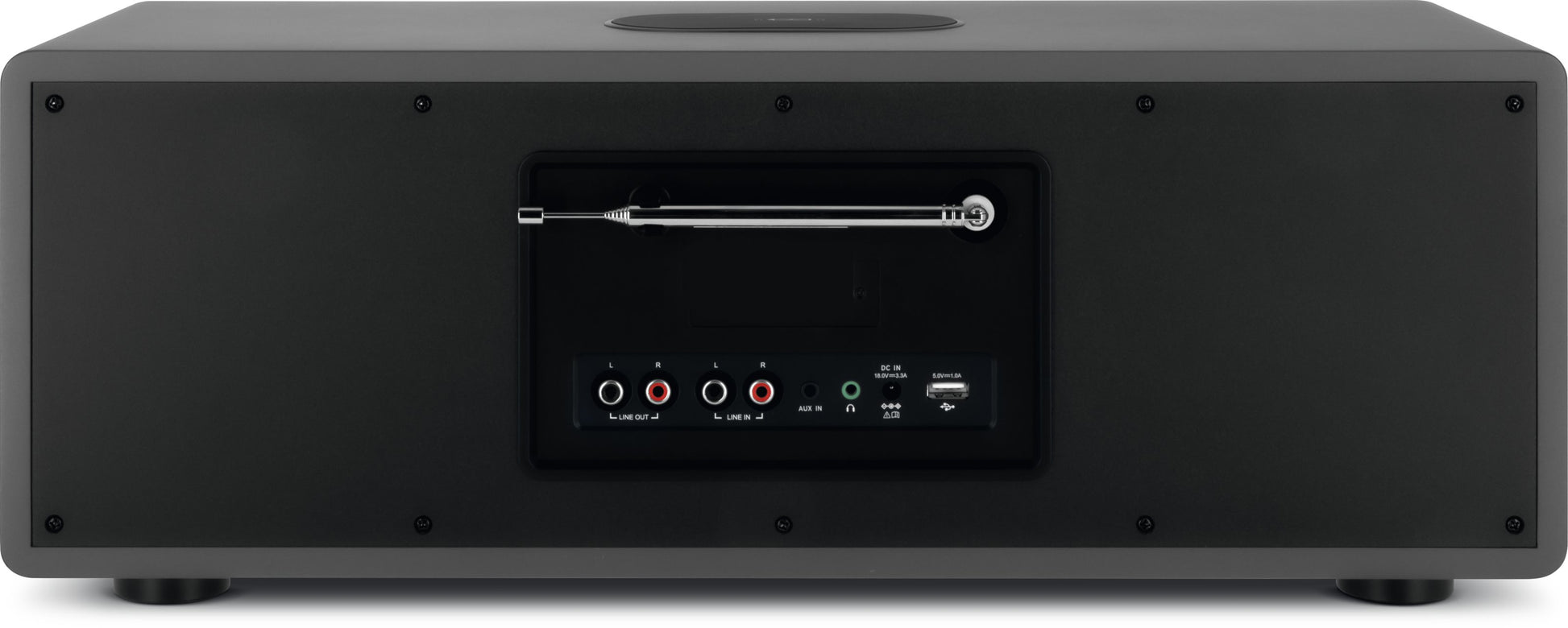 TechniSat DigitRadio 650 – DAB-/Internetradio – Tischradio – DAB+, UKW, CD, Bluetooth – Anthrazit