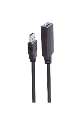 Shiverpeaks – USB-Kabel, USB-A zu USB-A, 15 m, USB 3