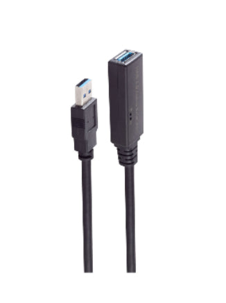 Shiverpeaks – USB-Kabel, USB-A zu USB-A, 30 m, USB 3