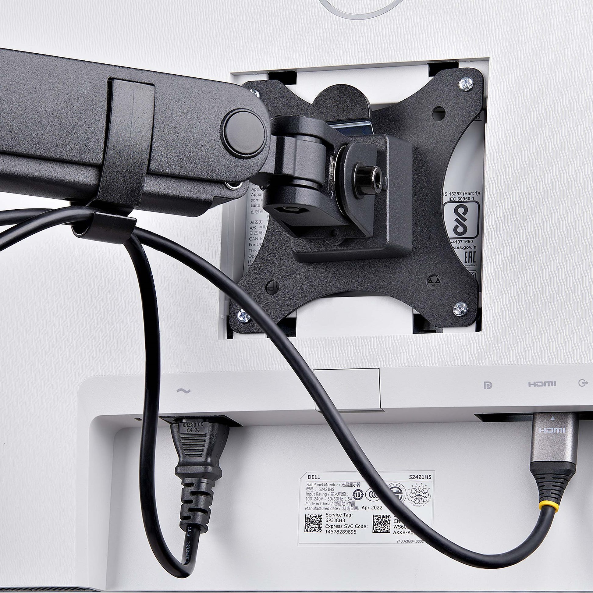 StarTech.com Monitorarm Tischhalterung – 3 Monitore – bis 27" – VESA 75×75/100×100 mm