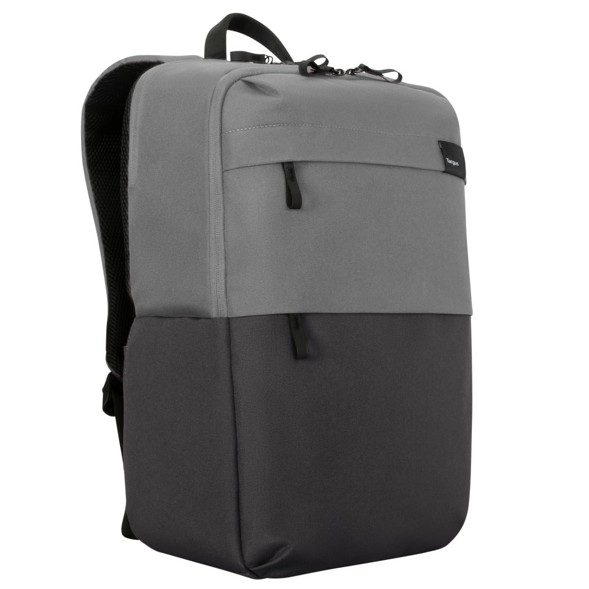 Targus Notebook-Rucksack Sagano – für 15,6", mit Regenabdeckung, rPET-Polyester – Grau, 190 × 530 × 330 mm