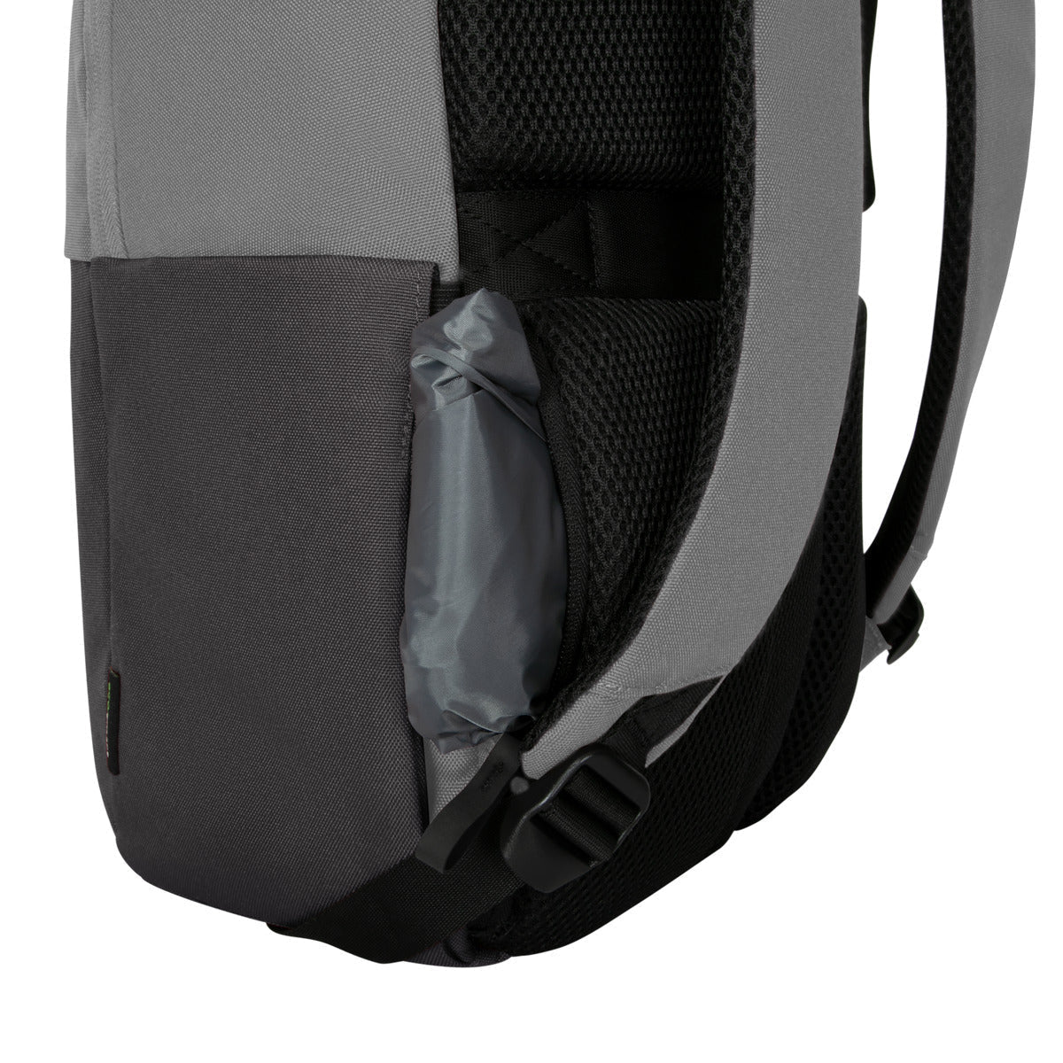 Targus Notebook-Rucksack Sagano – für 15,6", mit Regenabdeckung, rPET-Polyester – Grau, 190 × 530 × 330 mm