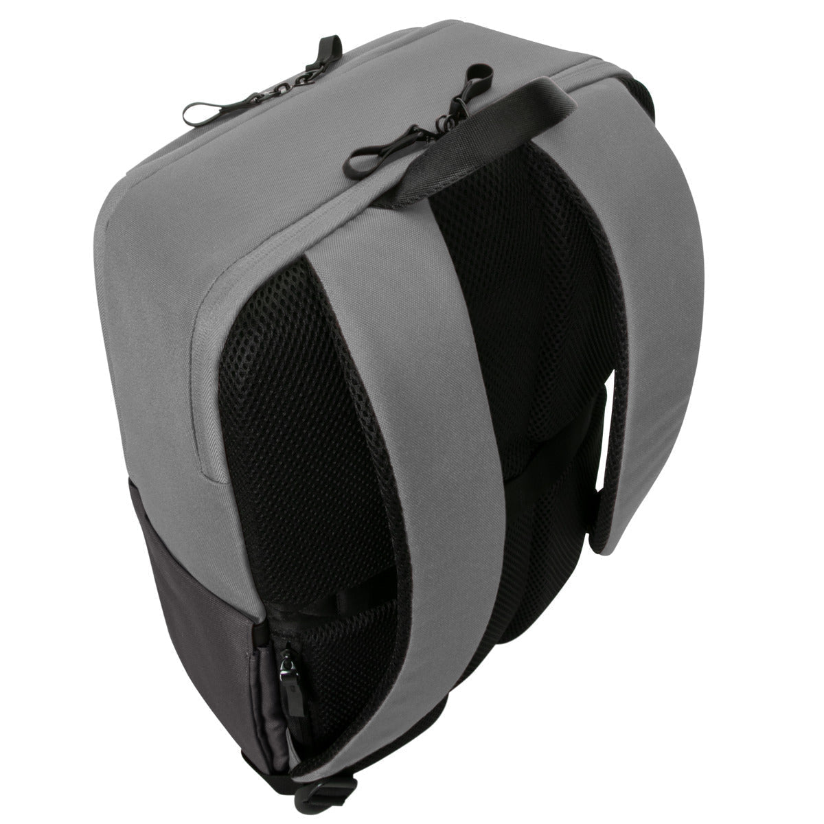 Targus Notebook-Rucksack Sagano – für 15,6", mit Regenabdeckung, rPET-Polyester – Grau, 190 × 530 × 330 mm
