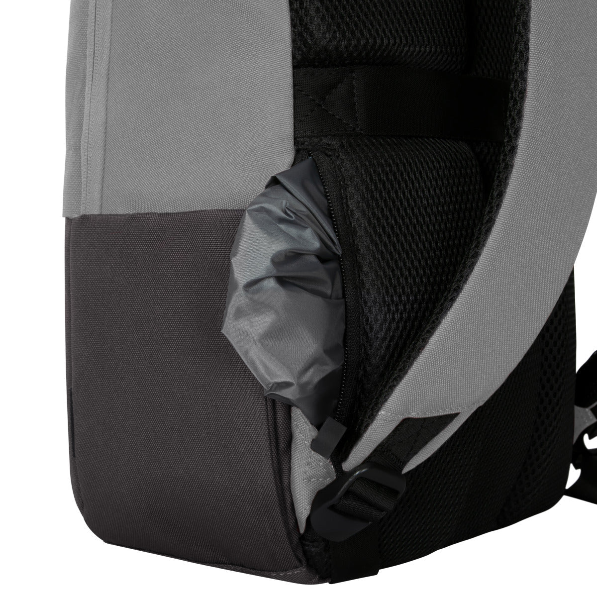 Targus Notebook-Rucksack Sagano Commuter – mit Regenabdeckung, rPET-Polyester – Grau, 300 × 500 × 175 mm