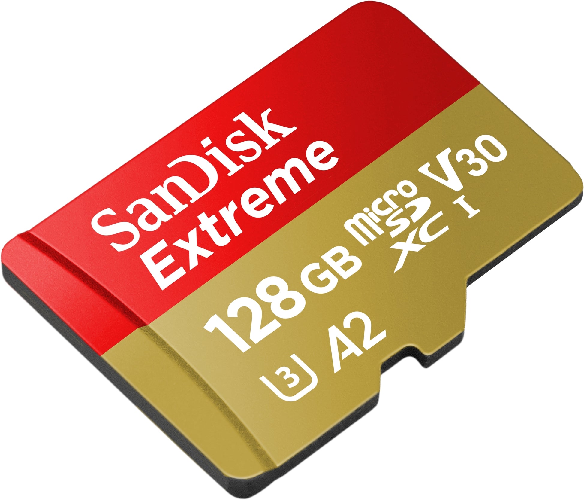 SanDisk Extreme Speichergerät – 128 GB, microSDXC, für Action-Cams und Drohnen