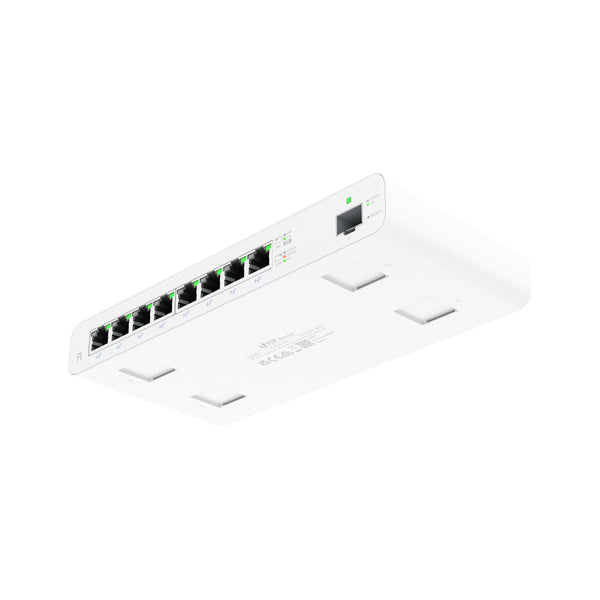 Ubiquiti UISP Router – Enterprise-Router, 8x RJ-45 (Gigabit, PoE), 1x SFP (WAN)