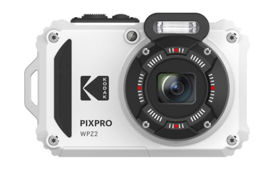 Kodak WPZ2 – Outdoor-Kompaktkamera, 16,3 MP 1/2,3", 1080p, 4× optischer Zoom, Weiss